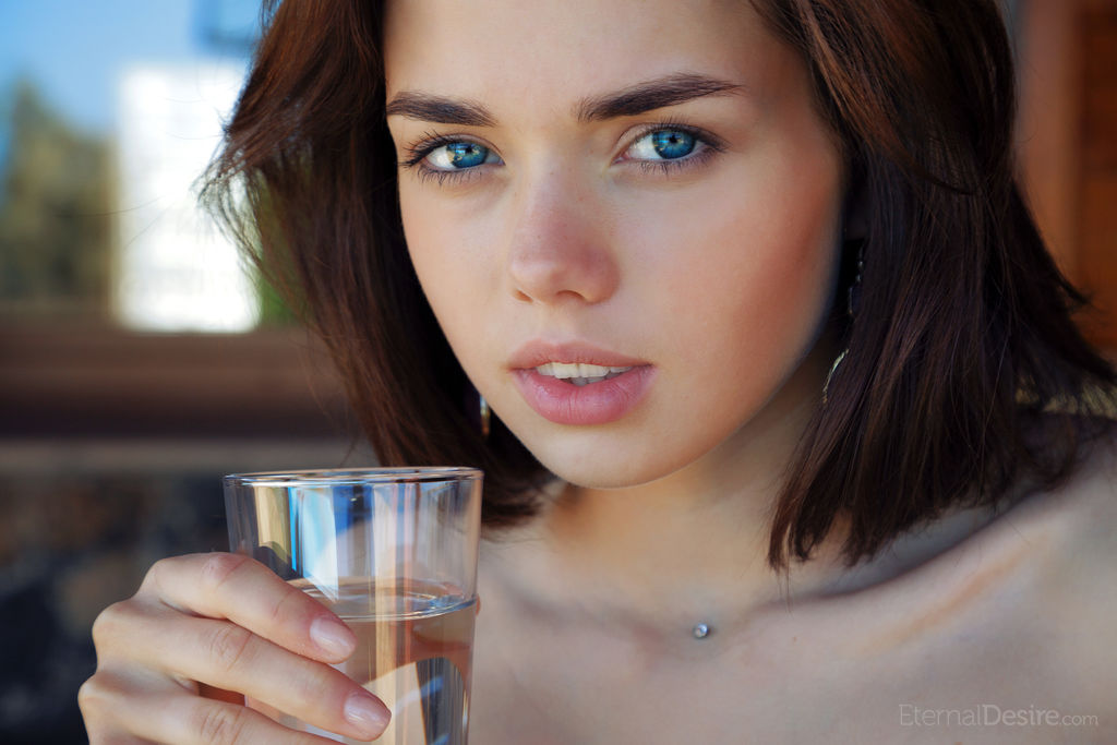 Keira Blue: Glass of Water