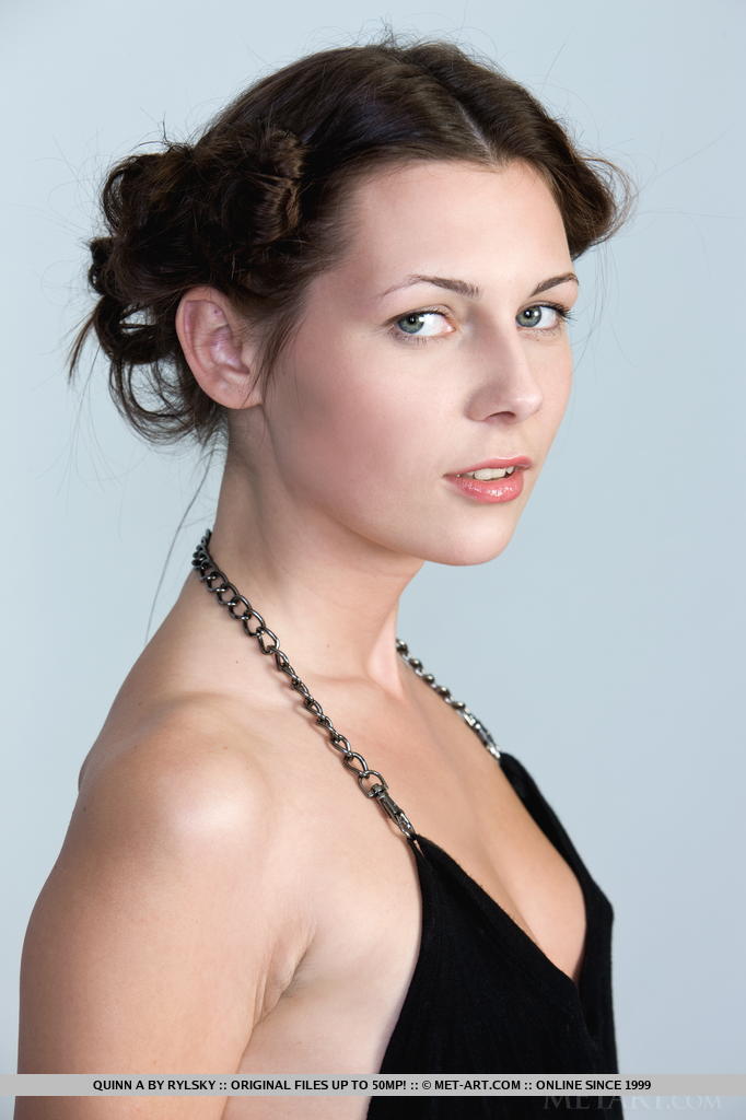 Quinn A puts the T in tiny with her tiny little tits and pussy lips