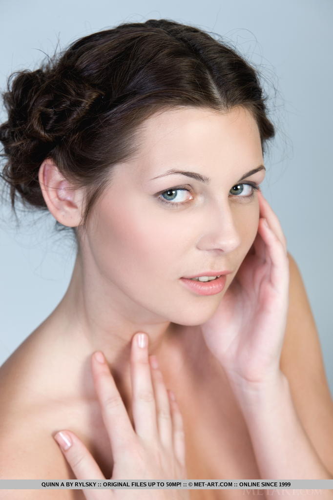 Quinn A puts the T in tiny with her tiny little tits and pussy lips