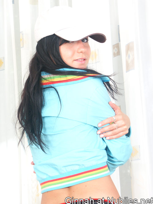 Hot ass teen removes clothes to show off tight body
